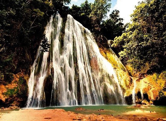 by Dustan Sept on Flickr.Waterfall in El Limon, Dominican Republic.