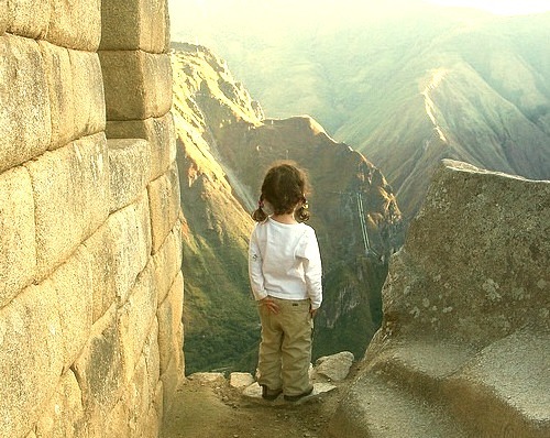 by Mackeson on Flickr.Making Sense of the Abyss, view from Machu Picchu, Peru.