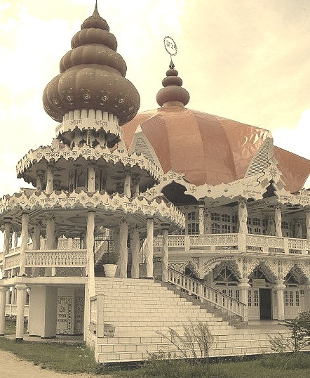The Hindu Temple in Paramaribo, Suriname