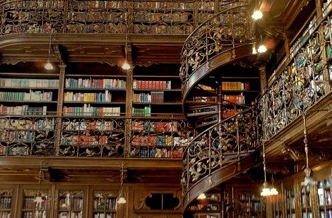 Spiral Staircase, Law Library, Munich, Germany