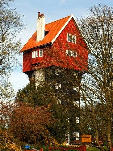 The House In The Clouds in Thorpeness, England