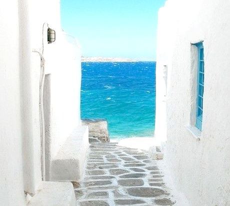Blue and White, Mykonos, Greece