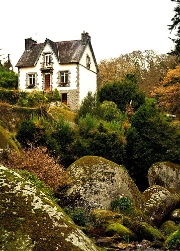 Paysages de Bretagne, Huelgoat, France