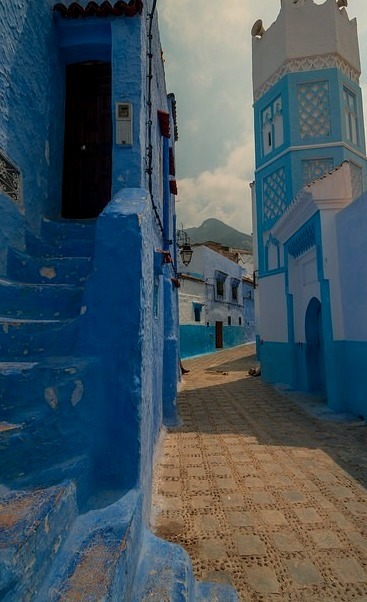 Some kind of blue, Chefchaouen / Morocco